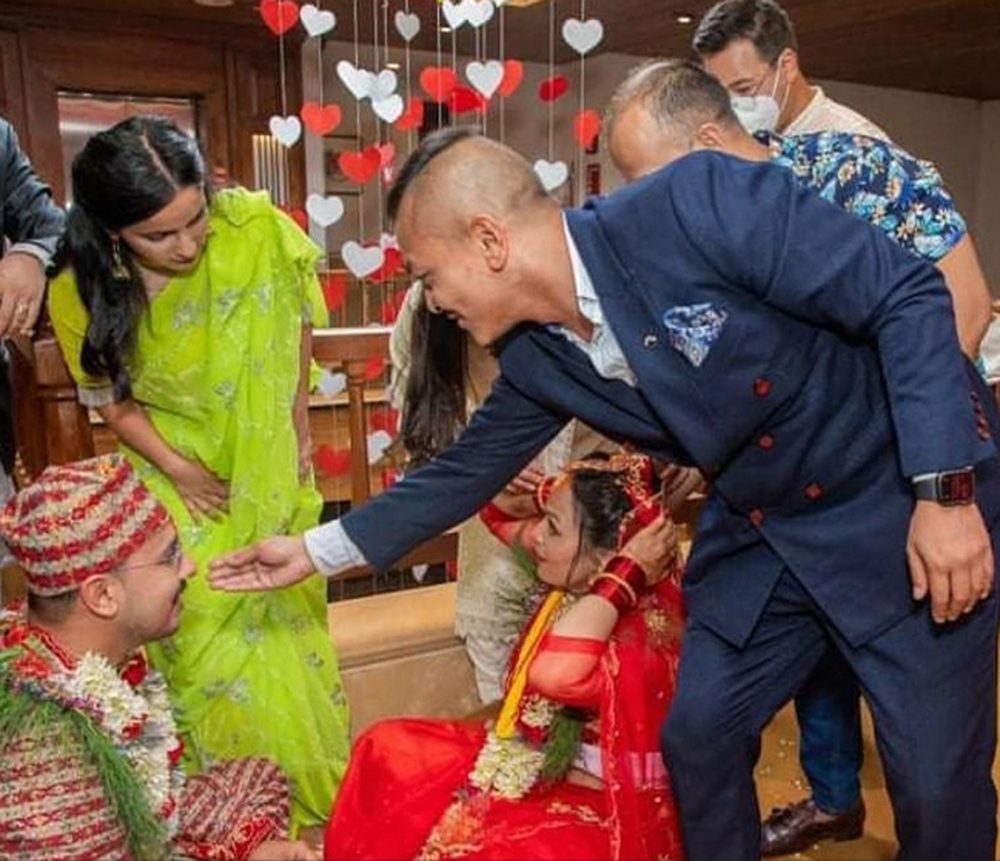 Wedding Reception at Nepali Ghar Hotel